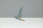 Todd Reed earrings with 18k yellow gold, and Aquamarine (~31ct)
